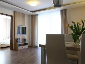 Фото номера Апартаменты с 1 спальней Апарт-отели Apartamenty Marina Jastrzębia Góra г. Ястшембя-Гура 24