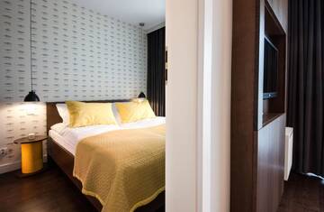 Фото номера Апартаменты с 1 спальней с диваном-кроватью. Апарт-отели Apartamenty Paliki г. Ястшембя-Гура 10