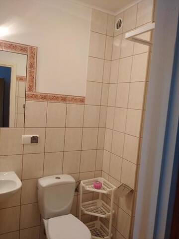 Фото номера Двухместный номер с 1 кроватью и собственной ванной комнатой Проживание в семье Pokoje Gościnne Ontario Mieroszyno г. Ястшембя-Гура 5