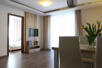 Фото номера Апартаменты с 1 спальней Апарт-отели Apartamenty w Marina Jastrzębia Góra г. Ястшембя-Гура 3