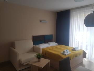 Фото номера Апартаменты-студио Апарт-отели Apartamenty w Marina Jastrzębia Góra г. Ястшембя-Гура 5