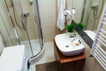 Фото номера Two-Bedroom Apartment with Terrace and Forest View (Floor -1) Апарт-отели Apartamenty w Marina Jastrzębia Góra г. Ястшембя-Гура 5