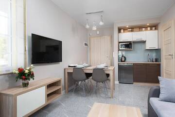 Фото номера Апартаменты с 1 спальней и террасой Апартаменты Apartamenty Apartinfo Fregata г. Ястшембя-Гура 2