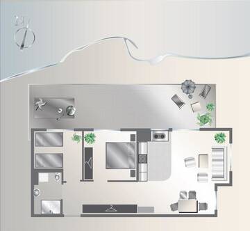 Фото номера Апартаменты с 2 спальнями Апартаменты Nord House Apartament г. Ястшембя-Гура 15