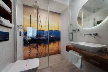Фото номера Апартаменты с видом на море Отель Hotel Restauracja Faleza г. Ястшембя-Гура 5